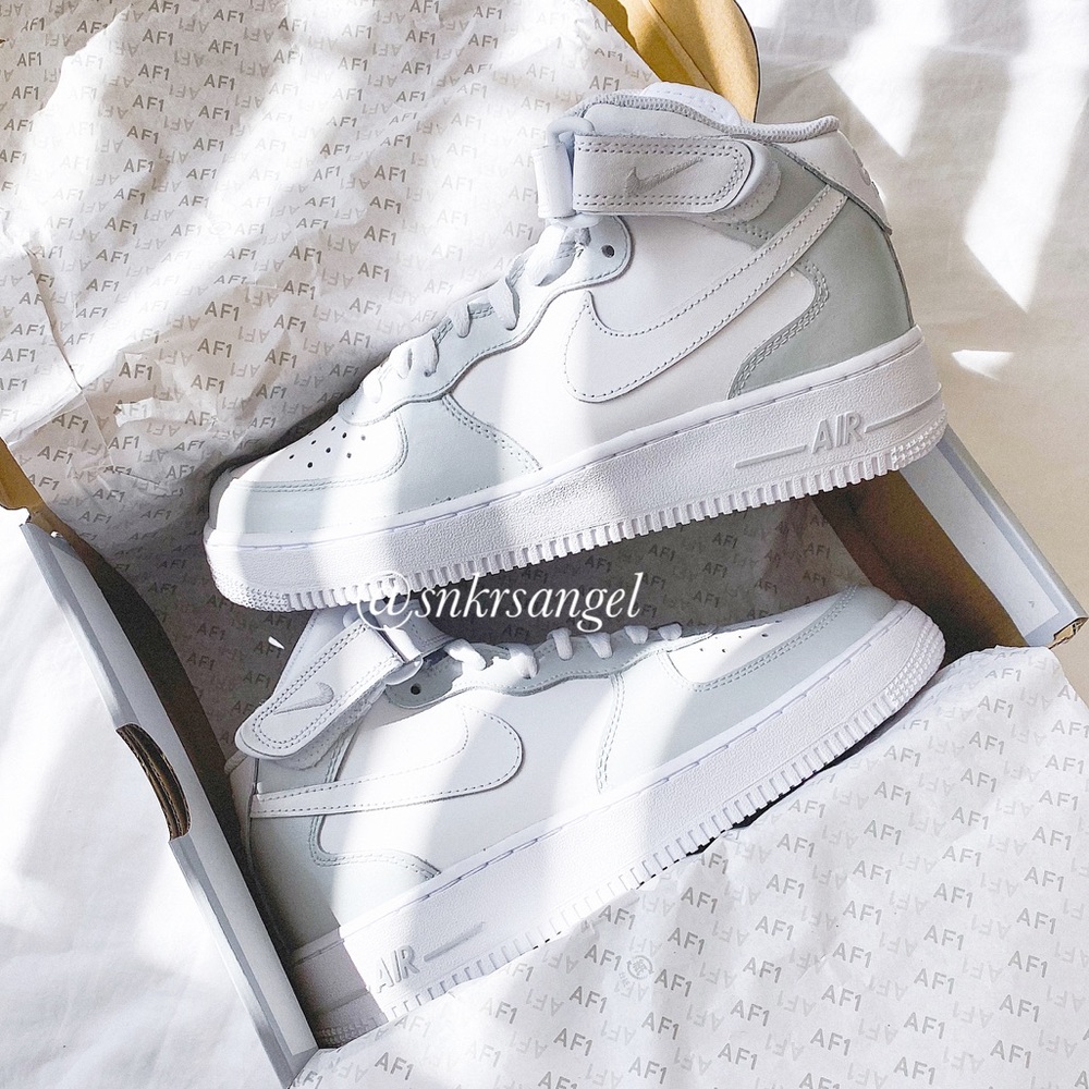 Nike custom air force 1 mid sneakers - Picture 3 of 3